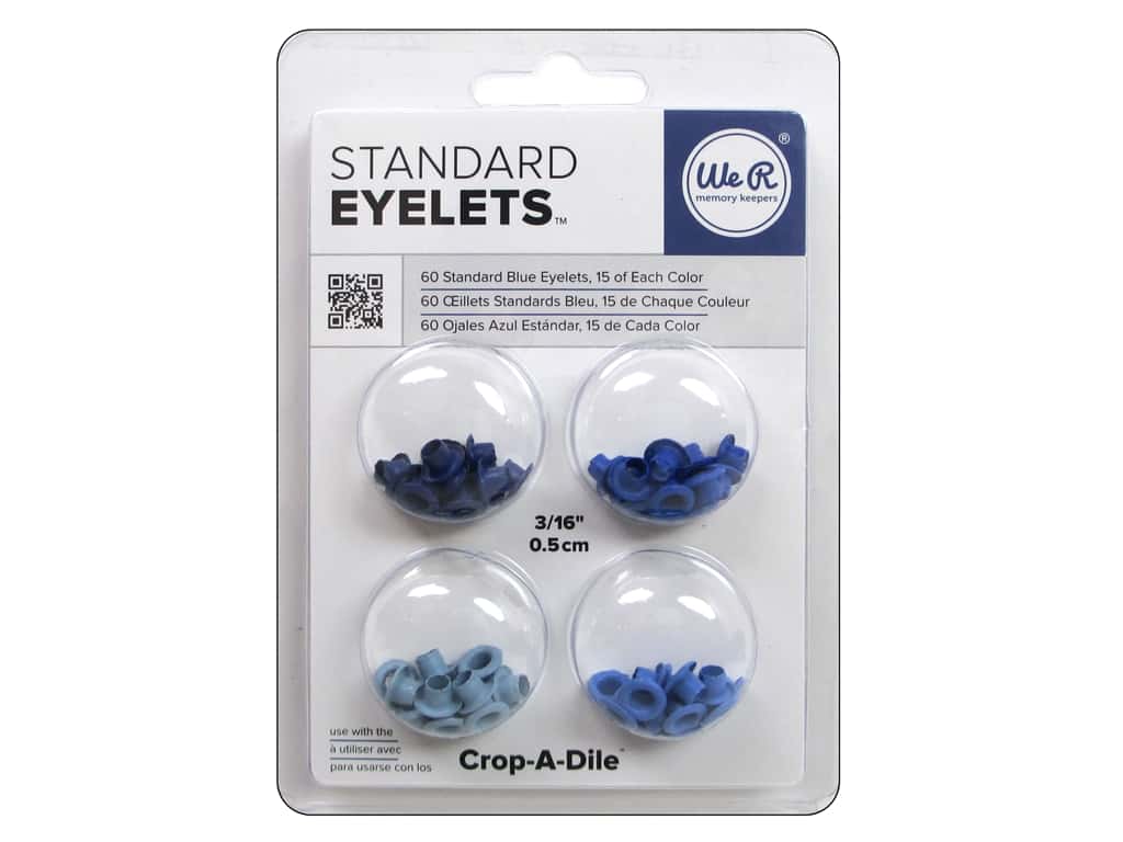 OJALES DE TAMAÑO ESTÁNDAR-COLOR AZUL