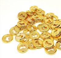 DISCOS-DORADOS MARIPOSAS 28MM