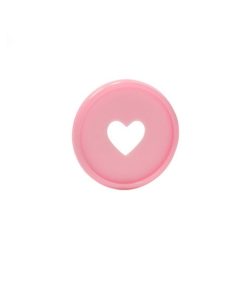 DISCOS-ROSA PASTEL 28MM