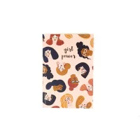 Libreta Mediana Tapa Dura - Girl Power