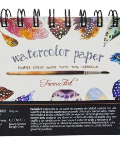 CROQUERA - WATERCOLOR 300gr 9x13cm 20 hjs.