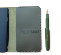Bohemian Notebook- Portadocumentos-Verde Oliva