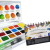Set De Acuarelas 12 Pastillas + Croquera de 300 Gramos 20hojas