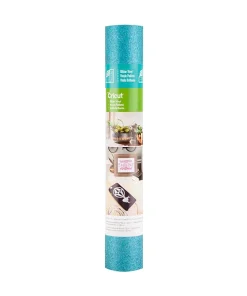 Vinilo Cricut Glitter Teal 12 x 48''