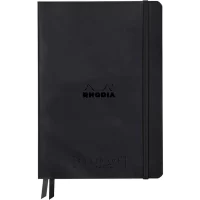 Goalbook Creation Hojas Negras- BLACK  - Dotted Notebook