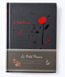 Cuaderno Tapa Dura de Hojas Negras Le Petit Prince