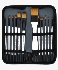 Set Pinceles 12pcs + Estuche