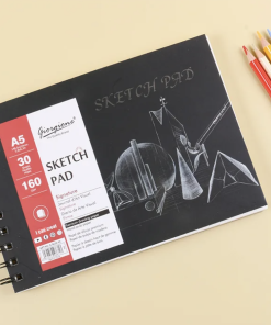 Sketch Pad A5 Apaisado con espiral 160 Gramos - 30h