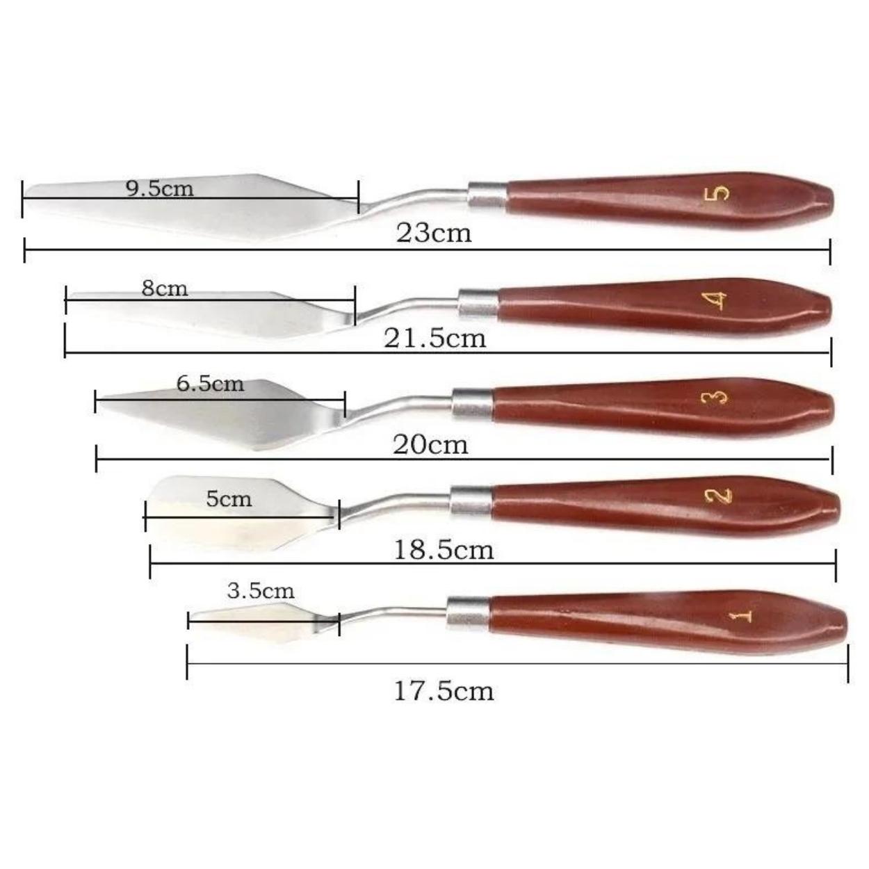 Set De Espatulas Giorgione (5 Pcs)