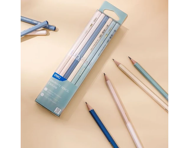 Caja de lapices grafito - Linfini - 12pcs