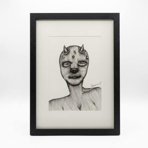Rostro Mal Tejido - 14 x 21 cm