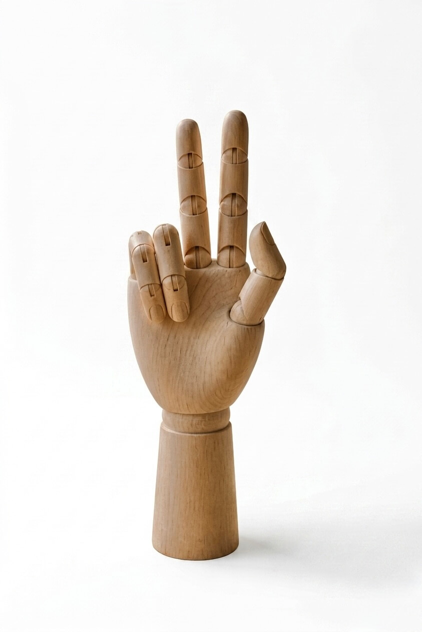 Mano Articulada para practicas de dibujo (3 tamaños)