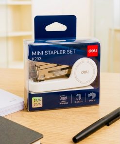 Mini corchetera Deli k203