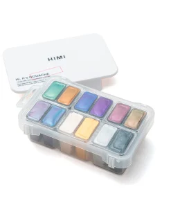 HIMI SET DE GOUACHE 12 COLORES 12ML