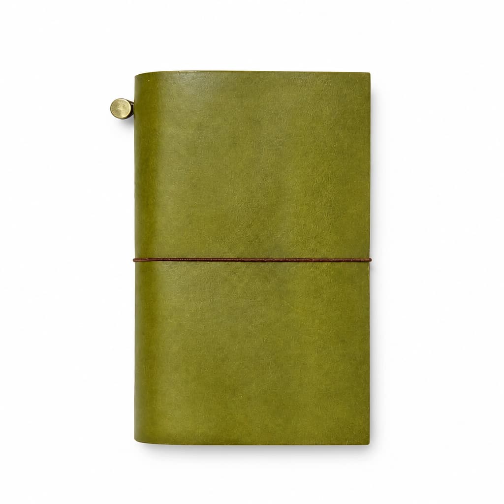 Bohemian Notebook L – Verde Pistacho