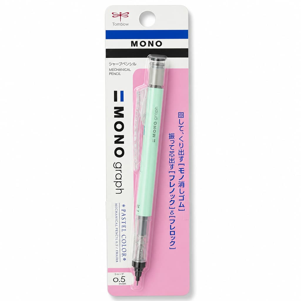 Portaminas Mono Graph de Tombow - Verde
